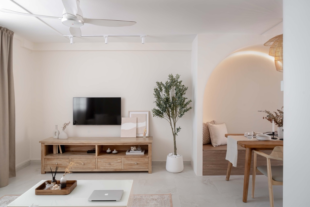 modern Japandi interior